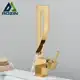 Luxo Torneira Banheiro Monocomando Quente E Fria Torneira Quadrada Inox 304 Preto/Dourado em oferta
