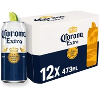 Imagem da promoção Cerveja Corona Extra Lata 473ml Caixa com 12 unidades