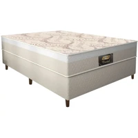 Imagem da promoção Cama Box (Box + Colchão) Casal Gazin - de Molas Ensacadas 50cm de Altura Cristal