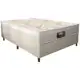 Cama Box (Box + Colchão) Casal Gazin - de Molas Ensacadas 50cm de Altura Cristal em oferta