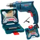Furadeira Industrial Impacto 3/8 Reversão 450W GSB 450RE + Estojo 30 Peças X-Line BOSCH em oferta