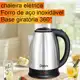 Chaleira Elétrica de Aço Inox, 1.8L ou 2.0L, 110V/220V, Ferve Água Rápido com Tampa e Desligamento A em oferta
