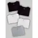 Kit Com 5 Camisetas Masculinas Básicas em oferta