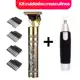 Kit cuidados masculinos - Barbeador e aparador de pelos Maquina cortar cabelo dragão em oferta
