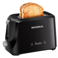 Imagem da promoção Tostador De Pães Pratic T18 700w Preto Mondial 220V