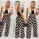 Calça Pantalona Feminina Cintura Alta com elástico grosso na cintura Estampada Elegante em oferta