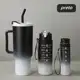Kit 3 Garrafa Copo Tendência Agua Squeeze Com Adesivos Lembretes beber Agua em oferta