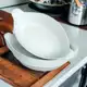 Kit 10 petisqueira barquinha canoa petiscos churrasco festa frios para servir amendoim caldo branca em oferta