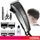 Máquina De Cortar Cabelo Barbeador Aparador Profissional Acabamento Barba 9 Peças Elétrico 110V em oferta