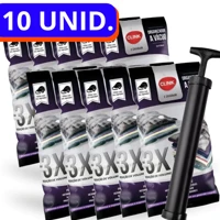 Imagem da promoção Kit 10 Saco A Vácuo Grande Organizador Edredom Coberto Mala Roupa