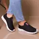 Tênis Meia Feminino Calce Fácil Botinha Ortopédico Esportivo Sneaker Slip On Casual confortável Acad em oferta