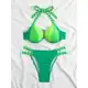 biquini feminino com suporte de aço apoio de praia feminino em oferta