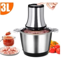 Imagem da promoção 3L Picador De Alimentos Moedor De Carne Mixer Elétrica Processador Cozinha Casa Alho 110v NO BRASIL