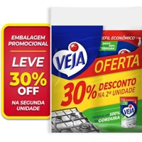 Imagem da promoção Limpador Desengordurante Veja Cozinha Limão com 2 unidades de 400ml