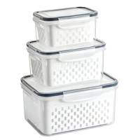 Imagem da oferta Kit 3 Organizadores Geladeira Alimentos