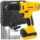Parafusadeira Furadeira Profissional 12V PFV120 Bivolt + Broca Bits Maleta Vonder em oferta