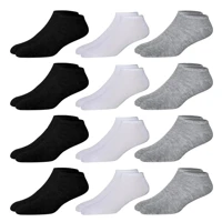 Imagem da oferta Kit 12 Pares Meia Soquete Cano Curto Preto 38 Ao 44 Premium