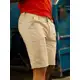 Bermuda Sarja Masculina Caqui de Brim Slim Bolso Embutido em oferta