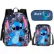Kit Mochila, Estojo e Lancheira Escolar Infantil Desenho Alienígena Azul Para Volta as Aulas em oferta