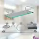 Kit Acessório Para Banheiro Aço Inox 6 Peças Com Porta Shampoo Reto em oferta