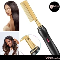 Imagem da promoção Prancha de Cabelo Portátil: Alisamento e Cachos com Tecnologia Cerâmica - Ferramenta Profissional pa