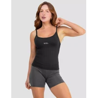 Imagem da promoção Kit 2 Regata Camiseta Alcinha Fitness Feminino Liso Poliamida Tank Top Slim Academia Verão