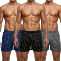 Imagem da oferta Kit 3 Cuecas Samba Canção Short Malha Fria Pijama Dormir
