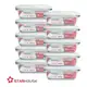 Kit 10 Marmitas Vidro Hermético Vidro Tampa Trava 370ml em oferta