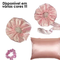 Imagem da promoção Kit Todo Em Cetim anti frizz +Toca Dormir +Difusora +Fronha +brinde