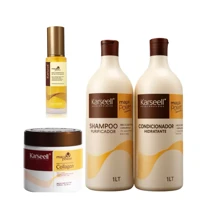 Imagem da promoção Kit Completo Karseell Máscara 500 g + condicionador 1L + Shampoo 1L + Óleo karseell P 50ml