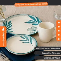Imagem da promoção Aparelho Jantar Conjunto 9 peças Alba Cerâmica- Bhz Store