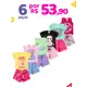 Roupa Infantil Menina Kit 6 Peças Verão 1 ao 16 Conjunto Feminino Criança Pronta Entrega em oferta