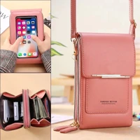 Imagem da promoção Crazy Bag Bolsa Feminina Transversal Touch Screen com Porta Celular e Cartão Fecho Magnético