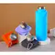 Garrafa de água dobrável de silicone de chaleira portátil esportes ao ar livre compressão viagem 700 em oferta