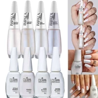 Imagem da promoção Kit 8 Esmaltes Impala Colorama Tons Brancos Perolado Esmalte Atacado Francesinha 8ml