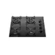 Cooktop 4 Bocas Preto Mesa de Vidro Atlas Agile Up Mega Chama Bivolt em oferta