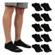 Kit 10 Pares Meias Mash Invisível Esportiva Algodão Original em oferta