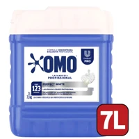 Imagem da promoção Sabão Líquido Omo Lava Roupas + Brancas Perfect White 7lSabão Líquido Omo Lava Roupas + Brancas Perf