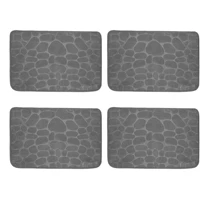 Imagem da promoção Kit4 Tapetes Para Banheiro60x40 Antiderrapante Bolinha Macio