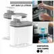 Kit Lavanderia 2 Dispenser 1,5L Pote Medidor Hermético Produtos Limpeza Organizador Flow OU em oferta