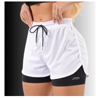 Imagem da promoção Short Duplo Compreensão Fitness Bermuda Academia Feminino