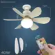 Ventilador de Teto PRO 60W ou 40W Super LED Lâmpada E27 em oferta