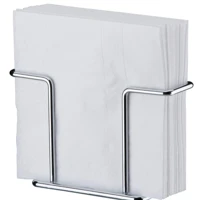 Imagem da promoção Porta Guardanapos Suporte Apoio de Papel Aço Mesa Restaurante Lanchonete Dourado Gold Future