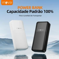 Imagem da promoção INOVA Carregador Portátil Power Bank Rápido 20000mah 2 Saídas Micro USB Type C