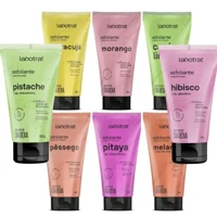 Imagem da promoção Esfoliante Corpo e Rosto Labotrat - 150g Pistache Hibisco Morango Melancia Pitaya Maracuja