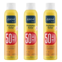 Imagem da promoção Kit Com 3 Protetor Solar Spray Above Fator 50 De 150ml