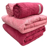 Imagem da promoção Jogo de Toalha Banhão Gigante Atlântica Barra Veludo 100% Algodão Fio Penteado Alto Relevo