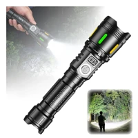 Imagem da promoção Lanterna Tática Led Zoom Alto Luz Potente Enfit Vida Preto BrancoLanterna Tática Led Zoom Alto Luz P