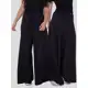Calça Pantalona e Wide Leg Feminina Larga e Estilosa em oferta