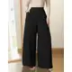 Calça Pantalona Wide Leg Elegante Casual Dia A Dia em oferta